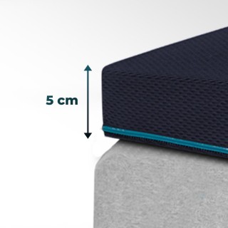 Ανώστρωμα Flow TopSerenity 100% Viscoelástica 5cm με 4 Ελαστικούς Ι... Ανώστρωμα Flow TopSerenity 100% Viscoelástica 5cm με 4 Ελαστικούς Ι...