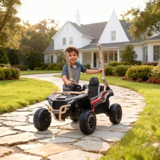 AIYAPLAY Ηλεκτρικό Αυτοκίνητο για Παιδιά 3-8 Ετών 12V με Άδεια KAWA...