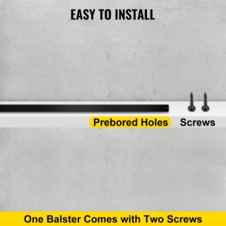 VEVOR Μεταλλικά Κάγκελα Μπαλκονιού 76τμχ 29.5 Αλουμίνιο HJLGY29.5*... VEVOR Μεταλλικά Κάγκελα Μπαλκονιού 76τμχ 29.5 Αλουμίνιο HJLGY29.5*...