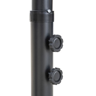 Galileo Ομπρελόνι λάμπα κήπου με εφέ ραφία 3 μ δομή από ανθρακούχο ...