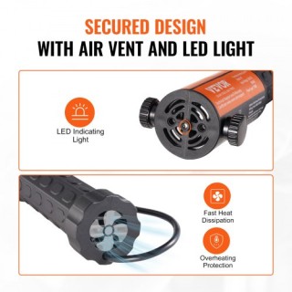 VEVOR Φορητός Επαγωγικός Θερμαντήρας 1KW για Αφαίρεση Μπουλονιών  J...