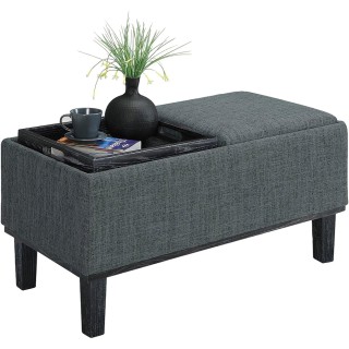 BAKAJI Πουφ Κασετίνα Αποθήκευσης με Μαξιλάρια 2σε1 Πάγκος Υποπόδιο... BAKAJI Πουφ Κασετίνα Αποθήκευσης με Μαξιλάρια 2σε1 Πάγκος Υποπόδιο...