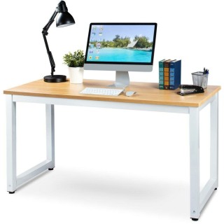 BAKAJI Γραφείο Τραπέζι Υπολογιστή από Ξύλο και Μέταλλο για Σπίτι ή... BAKAJI Γραφείο Τραπέζι Υπολογιστή από Ξύλο και Μέταλλο για Σπίτι ή...