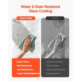 VEVOR Ημι-Πλαίσιο Πόρτα Μπανιέρας 50-60x60 εκ. TLYGM60W62HIYDJ1GV0