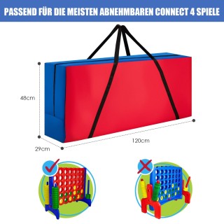Costway Τσάντα αποθήκευσης για το παιχνίδι Σύνδεσε 4 (Δεν περιλαμβ... Costway Τσάντα αποθήκευσης για το παιχνίδι Σύνδεσε 4 (Δεν περιλαμβ...
