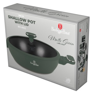 Berlinger Haus Κατσαρόλα με Καπάκι Matte Green (3,8L)  Κομψή και Πρ...