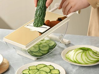 Verk Group Χειροκίνητος Τρίφτης Λαχανικών, Πολυλειτουργική Κόφτης μ... Verk Group Χειροκίνητος Τρίφτης Λαχανικών, Πολυλειτουργική Κόφτης μ...