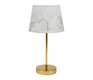 Ostaria Λάμπα Ginkgo με χρυσή μεταλλική βάση E14 40w 150cm -34693