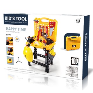 BAKAJI Μετατρέψιμο Πάγκος Εργαλείων Παιχνιδιών Για Παιδιά σε Βαλιτσ... BAKAJI Μετατρέψιμο Πάγκος Εργαλείων Παιχνιδιών Για Παιδιά σε Βαλιτσ...