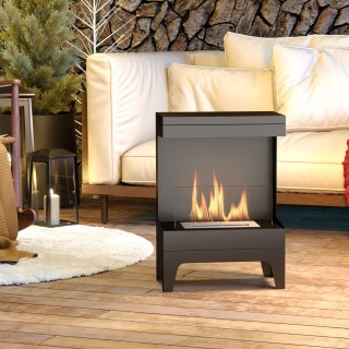 HOMCOM  Αυτόνομο Μονοπάτι Βιοαιθανόλης με Καυστήρα 0.9L και Διάρκει...