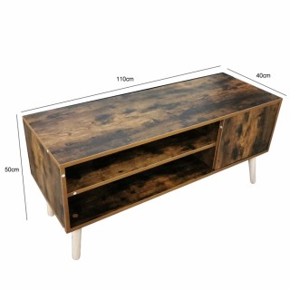 BAKAJI Κινητή Τηλεόραση Φορητή Τηλεόραση Ξύλο 2 Ράφια + Πόρτα Μοντ... BAKAJI Κινητή Τηλεόραση Φορητή Τηλεόραση Ξύλο 2 Ράφια + Πόρτα Μοντ...