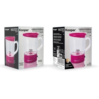 Kooper Μίνι ηλεκτρικός αφρογαλιέρας από ανοξείδωτο ατσάλι 3 W Koope...