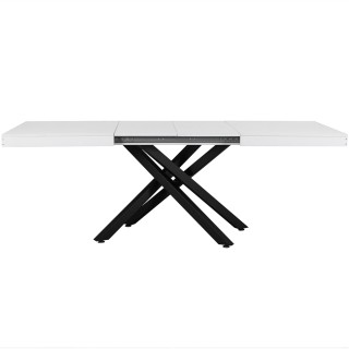 Shally Dogan Επεκτεινόμενο Τραπέζι Κουζίνας Λευκό 90 x 140 έως 220... Shally Dogan Επεκτεινόμενο Τραπέζι Κουζίνας Λευκό 90 x 140 έως 220...