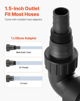 VEVOR 710W Υποβρύχια Αντλία Ακαθάρτων, 20,000 L/H, Ανοξείδωτο, Μέγι... VEVOR 710W Υποβρύχια Αντλία Ακαθάρτων, 20,000 L/H, Ανοξείδωτο, Μέγι...