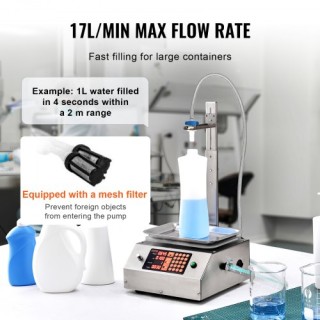 Αυτόματη Μηχανή Γεμίσματος Υγρών VEVOR (30-15000 g) WSDBGYGZJGMBTK... Αυτόματη Μηχανή Γεμίσματος Υγρών VEVOR (30-15000 g) WSDBGYGZJGMBTK...