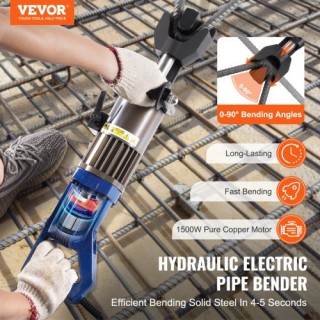 VEVOR Ηλεκτρική Υδραυλική Μηχανή Κάμψης Οπλισμού 1500W έως 20mm ST... VEVOR Ηλεκτρική Υδραυλική Μηχανή Κάμψης Οπλισμού 1500W έως 20mm ST...