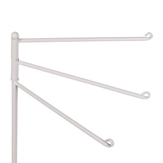 Galileo Πετσετοθήκη με 3 σωλήνες από σίδηρο 55x36x88 cm λευκό Est 5...