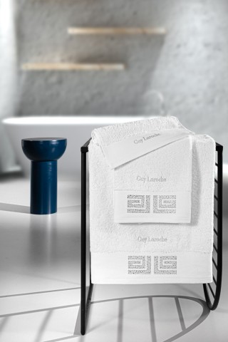 Guy Laroche Σετ 3τμχ Πετσέτες Marlen White, 1131090224000