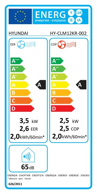 Φορητό Κλιματιστικό 12000 BTU Ψύξη & Θέρμανση, Κλάση A– Λευκό HYD12... Φορητό Κλιματιστικό 12000 BTU Ψύξη & Θέρμανση, Κλάση A– Λευκό HYD12...