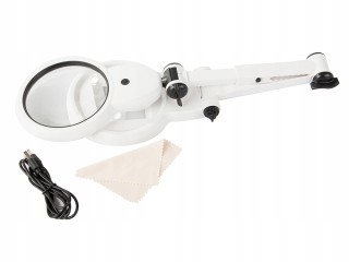 Verk Group Μεγεθυντικός Φακός Κοσμηματοπωλών με Λυχνίες LED 12X/8X ...