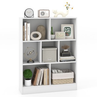 Costway Πρακτική Γοητεία Βιβλιοθήκης με 7 Ράφια - Πολυλειτουργικό ... Costway Πρακτική Γοητεία Βιβλιοθήκης με 7 Ράφια - Πολυλειτουργικό ...