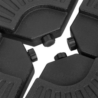 BAKAJI Βάση για Ομπρέλα Κήπου Παραλίας 4x Γεμιζόμενες Βάσεις σε Σχ... BAKAJI Βάση για Ομπρέλα Κήπου Παραλίας 4x Γεμιζόμενες Βάσεις σε Σχ...