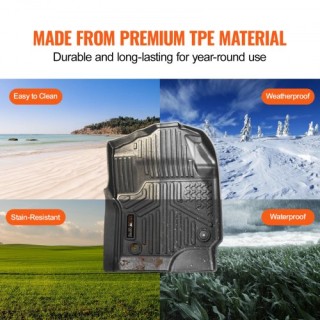 VEVOR Σετ Πατάκια Αυτοκινήτου για Ford F-250/F-350/F-450 2017-2022... VEVOR Σετ Πατάκια Αυτοκινήτου για Ford F-250/F-350/F-450 2017-2022...