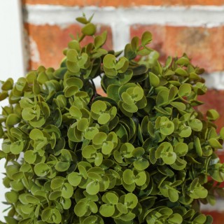 HOMCOM  Ψεύτικο Φυτό Ευκαλύπτου σε Σπείρα με Γλάστρα Συμπεριλαμβανό...