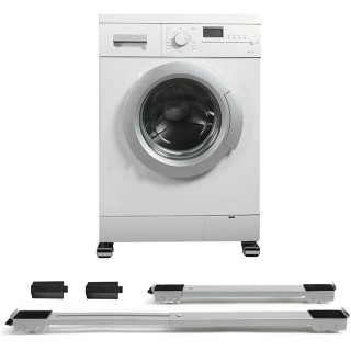 STAKMANN  Βάση Πλυντηρίου με Ρόδες Σετ 2 ράβδων Μετακίνηση Επίπλων ...