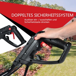 Costway Μίνι Καλλιεργητής Κήπου με Ισχυρό Κινητήρα 13,5-A και Διπλ... Costway Μίνι Καλλιεργητής Κήπου με Ισχυρό Κινητήρα 13,5-A και Διπλ...