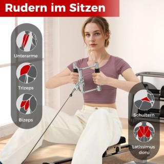 Προσαρτήματα 4 τμχ και Σχοινί για Εκγύμναση Τρικεφάλων COSTWAY ... Προσαρτήματα 4 τμχ και Σχοινί για Εκγύμναση Τρικεφάλων COSTWAY ...