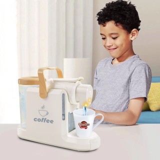 BAKAJI Παιχνίδι Καφετιέρα Λευκή Οικιακή Συσκευή Ιδέα Δώρου 02842918