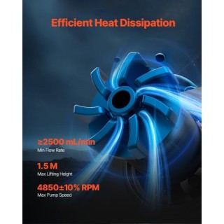 VEVOR Ψύκτρα Υγρού CPU AIO με ARGB Φωτισμό & 120 mm PWN Ανεμιστήρες...