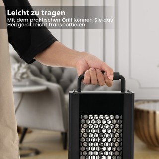 Costway 1200W θερμαντήρας δαπέδου με προστασία από ανατροπή και υπε...