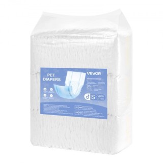 VEVOR Υπερ-Απορροφητικά Πάνες Αρσενικών Σκύλων μιας Χρήσης S 144 Τε...