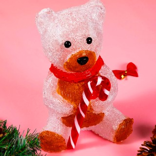 BAKAJI Αρκουδάκι Καθιστό Σχήμα Ακρυλικό Χριστουγεννιάτικο LED Φωτι... BAKAJI Αρκουδάκι Καθιστό Σχήμα Ακρυλικό Χριστουγεννιάτικο LED Φωτι...