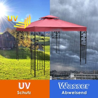 Costway  Αντικαταστάσιμο Κάλυμμα Κιόσκι Βεράντας 300x300 εκ. - Αδιά...