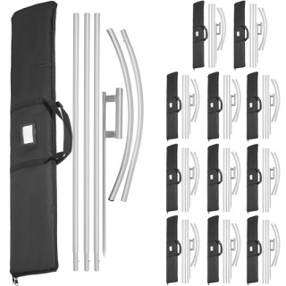 Διαφημιστικός Ιστός VEVOR, Σετ 12 Σημαιών με Αιχμή Εδάφους, 16 ft Ι... Διαφημιστικός Ιστός VEVOR, Σετ 12 Σημαιών με Αιχμή Εδάφους, 16 ft Ι...