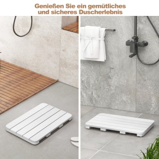 Costway 55 x 34 cm χαλάκι τουαλέτας από Hips ξύλινο σχέδιο χαλάκι μ... Costway 55 x 34 cm χαλάκι τουαλέτας από Hips ξύλινο σχέδιο χαλάκι μ...