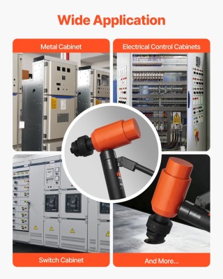 VEVOR Σετ Υδραυλικών Διατρητικών Εργαλείων 147.1 kN με 10 Διέτες (1...