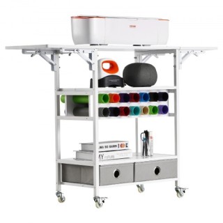 VEVOR Πτυσσόμενο Τραπέζι Αποθήκευσης με Ρόδες και 14 Θέσεις Βινυλίο... VEVOR Πτυσσόμενο Τραπέζι Αποθήκευσης με Ρόδες και 14 Θέσεις Βινυλίο...