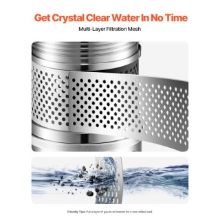 VEVOR Αντλία Υποβρύχιας Γεώτρησης 550W από Ανοξείδωτο Ατσάλι, Βάθος... VEVOR Αντλία Υποβρύχιας Γεώτρησης 550W από Ανοξείδωτο Ατσάλι, Βάθος...