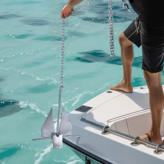 Σετ Άγκυρας VEVOR Fluke, 13 LBS Γαλβανισμένο Ατσάλι με Αλυσίδα 7.9,... Σετ Άγκυρας VEVOR Fluke, 13 LBS Γαλβανισμένο Ατσάλι με Αλυσίδα 7.9,...