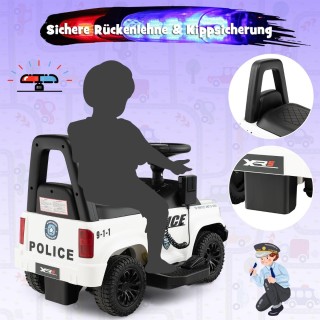 Costway Παιδικό Αστυνομικό Αυτοκίνητο με Φώτα και Ήχους - Ηλεκτροκ... Costway Παιδικό Αστυνομικό Αυτοκίνητο με Φώτα και Ήχους - Ηλεκτροκ...