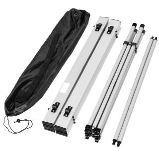 BAKAJI Πτυσσόμενο τραπέζι κάμπινγκ πικνίκ από αλουμίνιο 70x70x70 c... BAKAJI Πτυσσόμενο τραπέζι κάμπινγκ πικνίκ από αλουμίνιο 70x70x70 c...