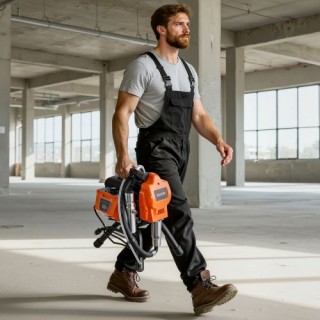 VEVOR Ηλεκτρικός Ψεκαστήρας Χρώματος Airless 1500W, 3300PSI για Μεγ...