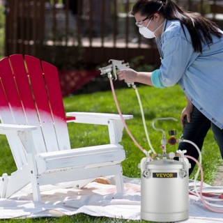 Δοχείο Πίεσης Βαφής VEVOR 10L με Πιστόλι Ψεκασμού 1.5mm 10LJG-001P... Δοχείο Πίεσης Βαφής VEVOR 10L με Πιστόλι Ψεκασμού 1.5mm 10LJG-001P...