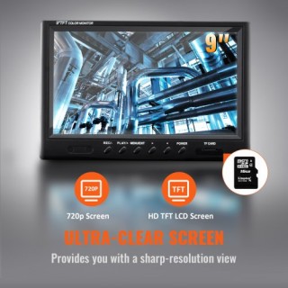 Κάμερα Αποχέτευσης VEVOR 9 720p με Καλώδιο 300 ft  JLKXSGDNK99158A0GV2