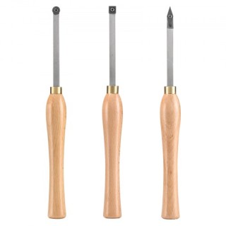 Σετ Τόρνου VEVOR 3τμχ Εργαλεία Ξυλογλυπτικής Καρβιδίου με Θήκη MBM... Σετ Τόρνου VEVOR 3τμχ Εργαλεία Ξυλογλυπτικής Καρβιδίου με Θήκη MBM...