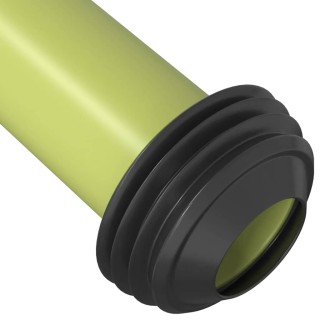 vidaXL Δοχείο Καζανάκι Τουαλέτας με Κάτω Είσοδο Νερού 3/6 L σε Χρώμ...